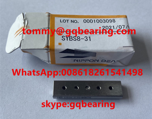 Nota: SYBS8-31 Miniatura de diapositivas Nippon SYBS 8-31 Material de acero inoxidable Bloque lineal de precisión