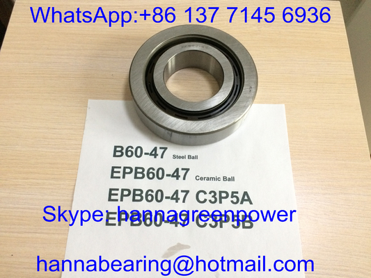 B60-47 Rodamientos de bolas de cerámica para automóviles EPB60-47C3P5B Rodamientos para motores de automóviles 60 * 130 * 31 mm