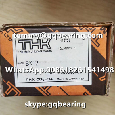 Tipo unidades del cuadrado del uso THK BK17 de la máquina del CNC de la diapositiva de la ayuda del tornillo de la bola