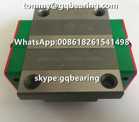 Tipo transporte de la carga pesada de la alta precisión de diapositiva linear de Hiwin HGW30CC HGW30CCZAC