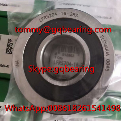 Material de acero Gcr15 INA LFR5204-16-2RS Rodamiento de rodillos de vía LFR5204-16-2RS-RB Rodamiento 20*52*22,6mm