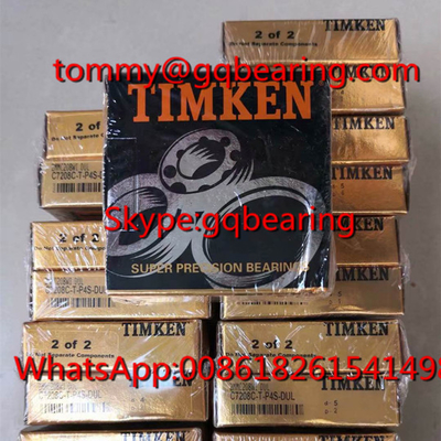 Timken B7208C-T-P4S-DUL Super Precisión Angular rodamiento de bola de contacto 40x80x18mm Ángulo de contacto 15 grados