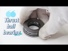 51104 Rodamiento de bolas de alta precisión de empuje Diámetro exterior 42 mm Con jaula de acero