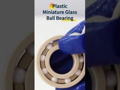 Rodamientos de bolas de ranura profunda 6205 de plástico PEEK con jaulas y bolas de ZrO2, 25x52x15 mm