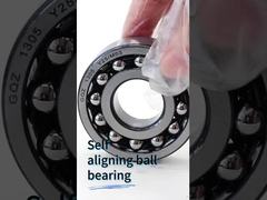 Rodamiento de bolas autoalineable S1305 1305 de acero inoxidable de doble hilera sin sellos, 25x62x17mm