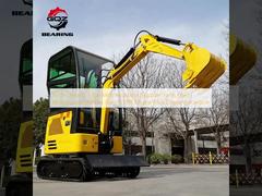R319 China 1 tonelada Mini Excavadora Proveedor Granja Miniexcavadora usada EPA Euro 5 EPA Motor Mini Excavadora