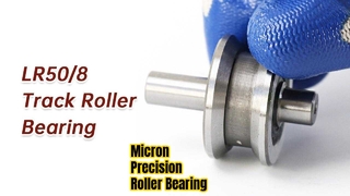 Rodamiento de rodillos de guía GUDEL V LR50/8 NPPU (Rodamiento de rueda guía de precisión con ranura en V)