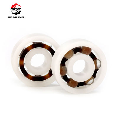 comprar Polyeurethane Ball Bearing POM 6001 Plastic Bearing 6001 P6001 Deep groove Ball Bearing with Glass Ball 12*28*8mm Fabricación en línea