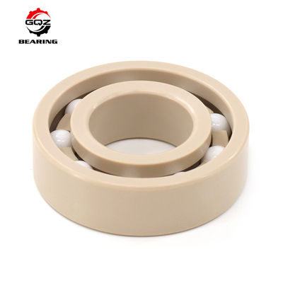 comprar 6205 Plastic Bearing PEEK Races Retaine with ZrO2 Balls Deep Groove Ball Bearings 25x52x15 mm Fabricación en línea