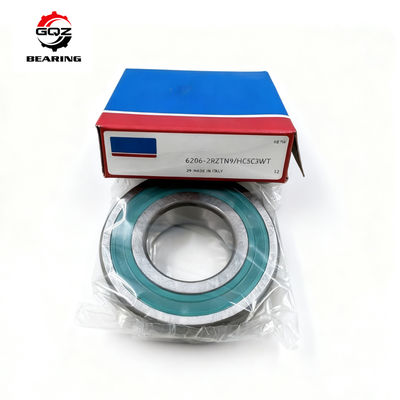 Comprar Rodamiento rígido de bolas cerámico híbrido 6206-2RZTN9/HC5C3WT 30×62×16mm para motor con variador de frecuencia Fabricación en línea
