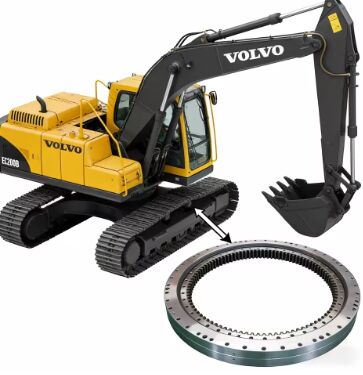 comprar EC55 ENGRANAJE OSCILANTE EC55B COJINETE DE ANILLO DE GIRATORIO ECR88 COJINETE DE PLACA GIRATORIA PARA EXCAVADORA VOLVO Fabricación en línea