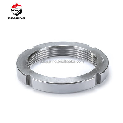 comprar China marca KM12 cerradura de la tuerca 60x80x11mm de acero cerradura de la tuerca M60x2 material de acero duradero Fabricación en línea