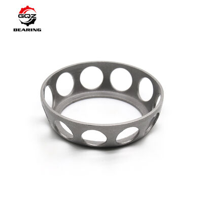 comprar Venta al por mayor de fábrica que lleva la jaula de acero estampada GCr15 J para rodamientos de bolas de contacto angular Fabricación en línea