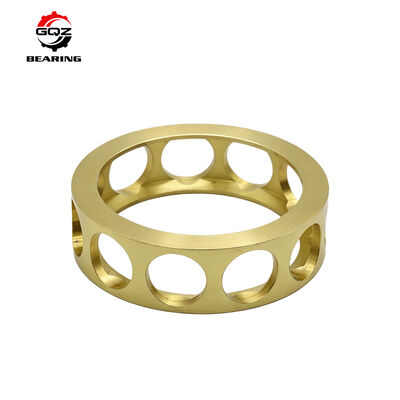 comprar Jaula de latón de alta precisión para rodamientos de bolas de contacto angular Jaula de rodamiento de CA de cobre Fabricación en línea