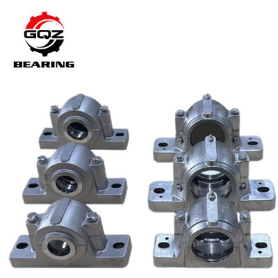 comprar GQZ UCFX18 Unidad de rodamiento de brida cuadrada de cuatro pernos, eje de 90 mm, carcasa de hierro fundido con rodamiento interior UCX18 Fabricación en línea