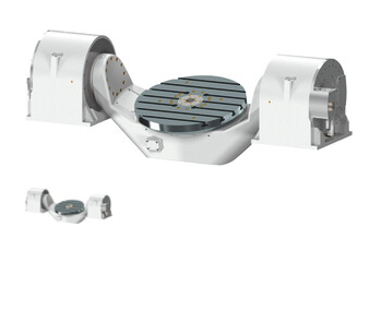 Comprar Original HIWIN RAB‑800 Dual‑Support 2‑Axis Rotary‑Swivel Table Zero Backlash Water‑Cooled Torque Motor For Large Mold Aerospace Heavy Workpiece CNC Milling Fabricación en línea