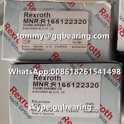 comprar Rexroth R165122320 Material de acero Tipo de brida longitud estándar altura estándar bloque del corredor Fabricación en línea