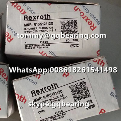 comprar Rexroth R165121120 Material de acero Tipo de brida longitud estándar altura estándar bloque del corredor Fabricación en línea