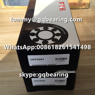 comprar Material de hierro fundido FYH UCP206J Rodamiento de bolas de bloque de almohada de dos tornillos Fabricación en línea