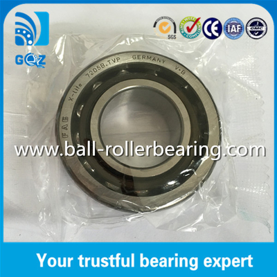 Cage de nylon OD 52mm rodamiento de bola de contacto angular 7205B.TVP ángulo de contacto de 40 grados