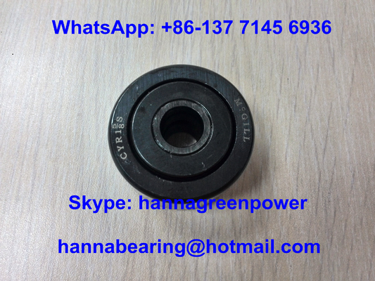 CYR-1 Yoke Cam Follower Roller con rodamiento de aguja de 0.3125 x 1 x 0.6875 pulgadas ISO90001