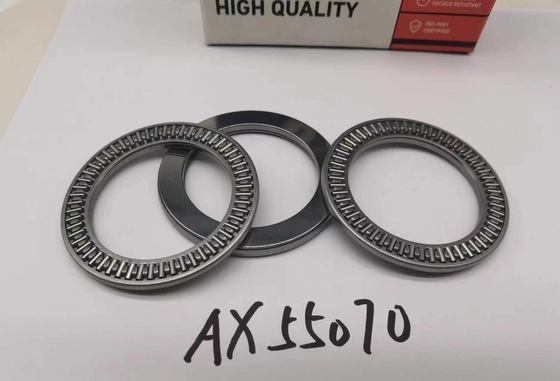AX55070 Rodamiento de rodillos de aguja de empuje para maquinaria metalúrgica 50 X 70 X 5 mm