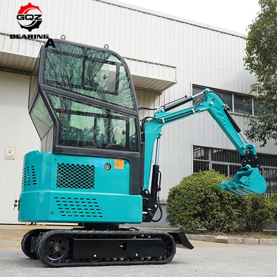 R328 Mini excavadora de minas de caucho de rastreo Epa Scavatore Limpiar la suciedad de la pista de excavadora Piloto de control de bolsa