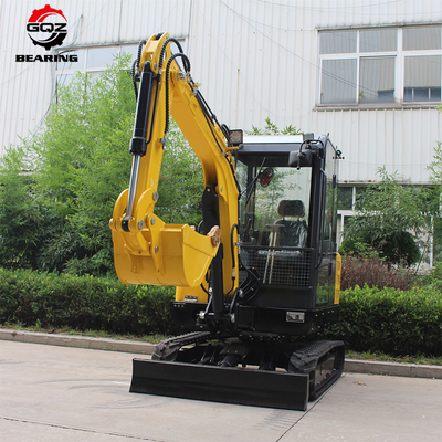 China R350 Mini Excavadora Pequeña Excavadora Kubota Motor Excavadora Máquina Micro Excavadora Mini Excavadora Con Cabina