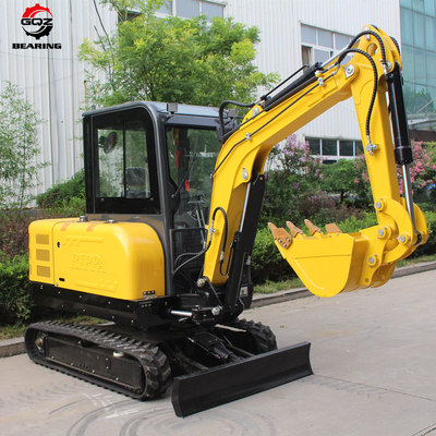 China R350 Mini Excavadora Pequeña Excavadora Kubota Motor Excavadora Máquina Micro Excavadora Mini Excavadora Con Cabina