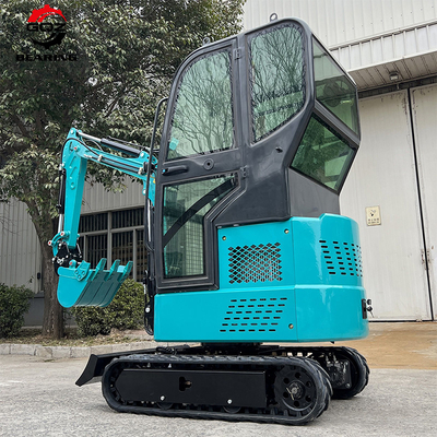 R328 Mini excavadora de minas de caucho de rastreo Epa Scavatore Limpiar la suciedad de la pista de excavadora Piloto de control de bolsa