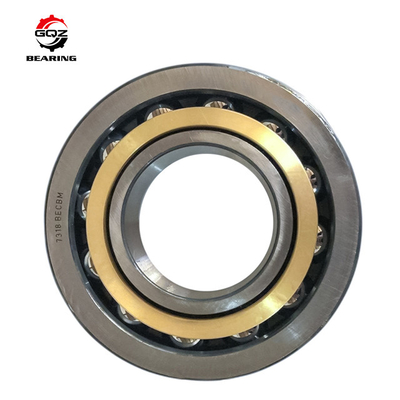 Gcr15 Acero de carbono / 7412 BM Acero inoxidable de rodamiento de bola de contacto angular 60 X 150 X 35 mm