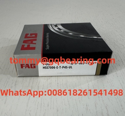 Material de acero Fag rodamiento de bola de contacto angular Hss7006-E-T-P4s-Ul súper precisión
