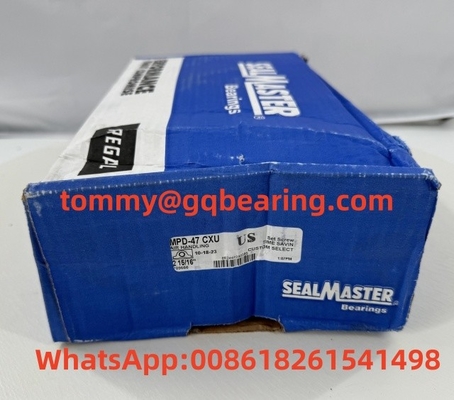 2-15/16 Bore Sealmaster MPD-47 CXU Dos pernos de almohada de bloque de bolas con material de hierro fundido