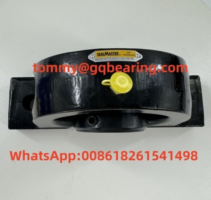 2-15/16 Bore Sealmaster MPD-47 CXU Dos pernos de almohada de bloque de bolas con material de hierro fundido