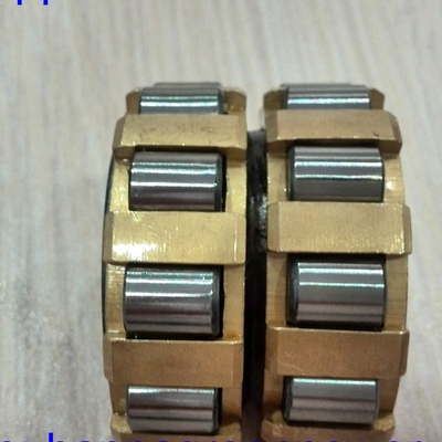 150752307 rodamiento de rodillos cilíndricos de doble fila, jaula de latón de 35x86,5x50 mm