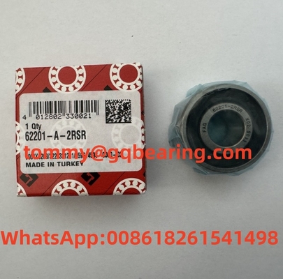 Origen de Turquía FAG 62201-A-2RSR original, rodamiento de bolas de ranura profunda de 12x32x14 mm