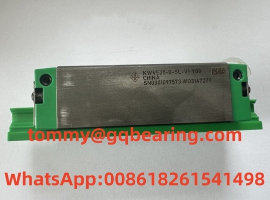 G1 Precisión INA KWVE25-B-SL Bloque lineal KWVE25-B-SL-220900220/AAAM V1-G3 rodamiento de deslizamiento lineal de tipo largo estrecho