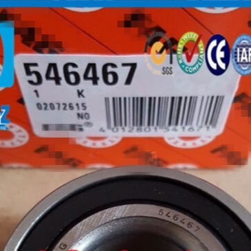 546467 Rodamientos de bolas para automóviles, rodamientos de bolas de contacto angular para automóviles / automóviles