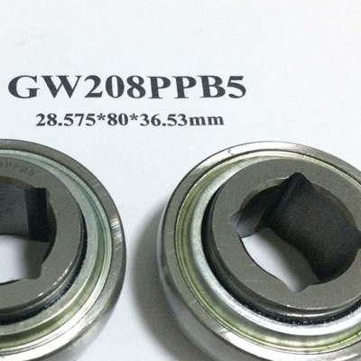 GW208PPB5 Rodamiento de agujero cuadrado agrícola W208PPB5 Rodamiento automotriz