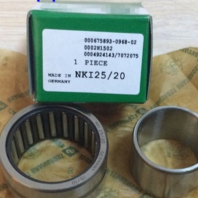 NKI25/20-TV-XL / NKI25-20 Fibra de poliamida de jaula de agujas rodante de empuje con anillo interior 25*38*20 mm