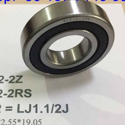 RLS12-2RS / LJ1.1/2-2RSJ Tamaño de pulgada Rodamientos de automóviles de ranura profunda Rodamiento de bolas 38.1*82.55*19.05mm