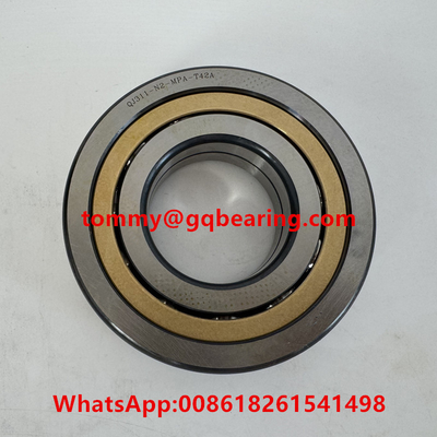 FAG QJ311 QJ311-N2-MPA-T42A Cuatro puntos de contacto con el rodamiento de bolas jaula de latón 55x120x29mm