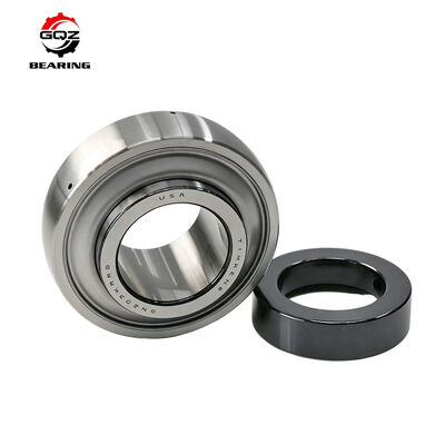 YET206 Spherical Outer Insert Ball Bearing Eccentric Lock Collar 30x62x35.7mm Conveyor Agricultural Machinery