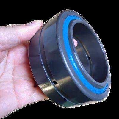 Rodamiento de rótula radial GNE50 con ranura de lubricación, diámetro interior de 50 mm, rodamiento de articulación autolubricante para maquinaria de ingeniería