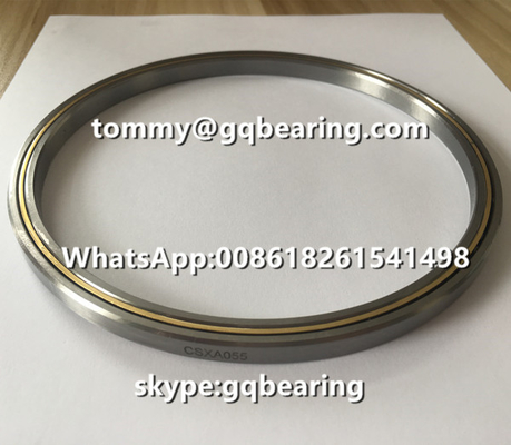 5.5 pulgadas Bore Bronze Cage CSXA055 Cuatro puntos de contacto Sección delgada de rodamiento Diámetro interno 139.7 mm