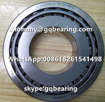 Material de acero cromado FAG F-572433.01 F-57243301.TR1-DY-W61C Rodamiento de rodillos cónicos