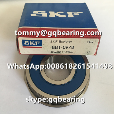 Aplicación de la caja de engranajes SKF BB1-0978 BB1-0978A Rodamiento de bolas de ranura profunda de tipo flanqueado