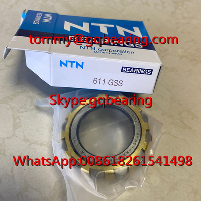 Transporte excéntrico de cobre amarillo del rodamiento de rodillos de la jaula de NTN 611GSS A-BE-NKZ27.5X47X14-2