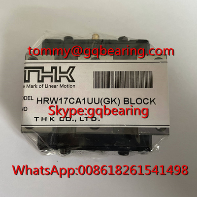 Gcr15 material de acero THK HRW17CA Bloque lineal HRW17CA1UU(GK) rodamiento de deslizamiento de guía lineal de precisión