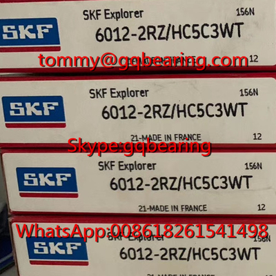 H5 Bolas de cerámica SKF 6012-2RZ/HC5C3WT de fila única con rodamiento de bolas de ranura profunda de 60 x 95 x 18 mm
